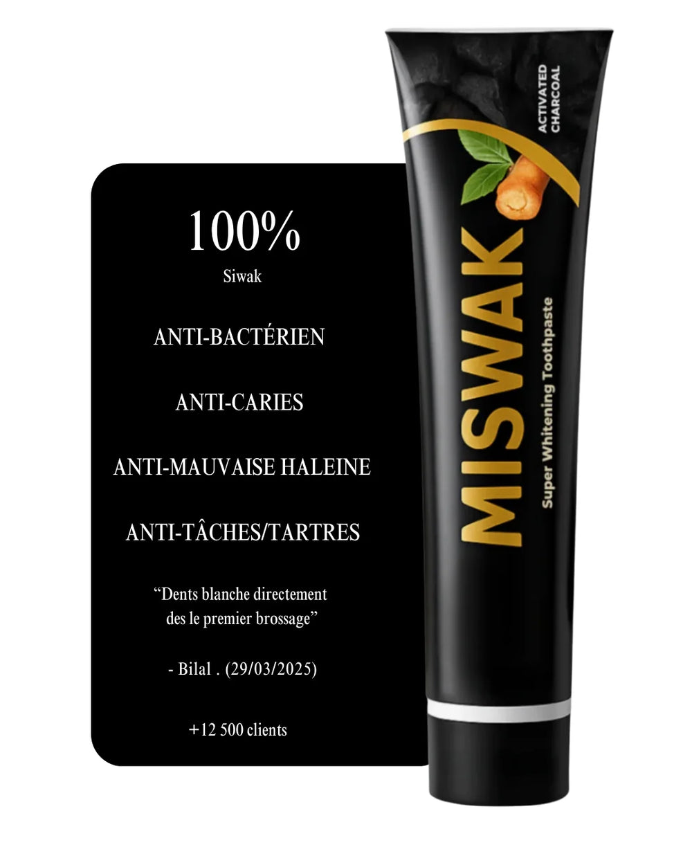 Miswak Charbon XXL 170g