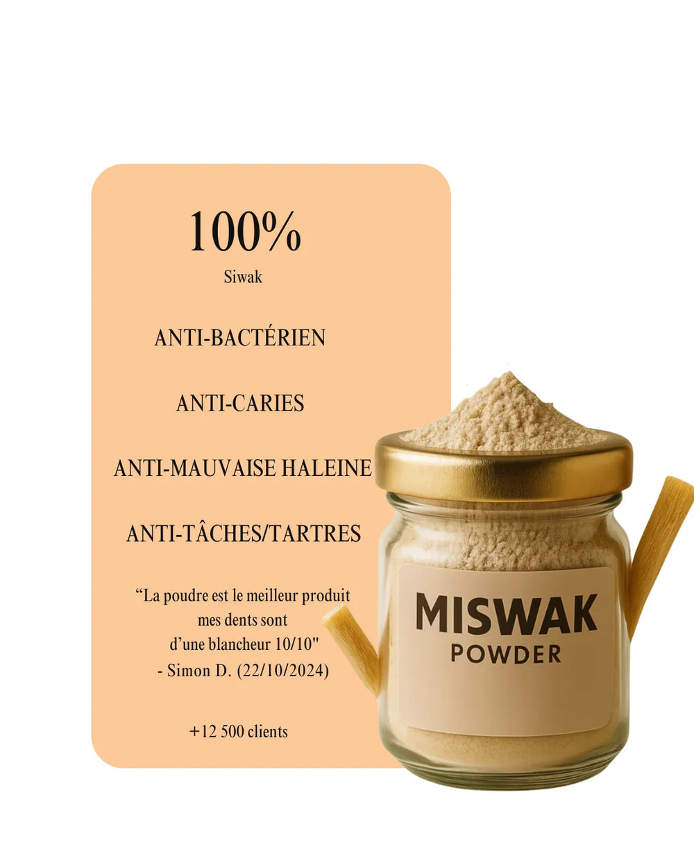 Miswak Powder Clove